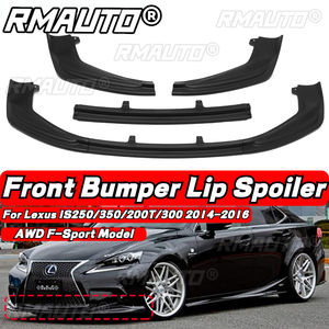 Nuevo Kit de Difusor de Parachoques Delantero de 3 Piezas con Aspecto de Fibra de Carbono para Lexus IS250/350/200T/300 AWD F-Sport 2014-2016 - Product Image 5
