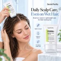 Serum Rambut Eksosom Label Pribadi dengan Aplikator Sikat untuk Perawatan Kulit Kepala, Menguatkan Akar Rambut, Mencegah Kerontokan, Perawatan Kulit Kepala Harian