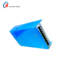 Tension d'entrée d'alimentation à découpage à double canal AC-DC de 400W de qualité industrielle 100-240V, adaptée à LED 24V/12V double sortie