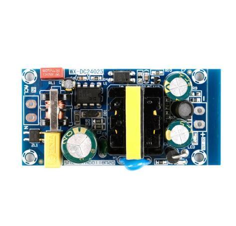 WX-DC24025 AC-DC 12V2A 24W Switching Power Supply Module Bare Circuit 100-265V to 12V 2A Board for Replace/Repair 24V1A