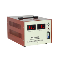 AVR 220V/110V 500VA 1000VA servomoteur de bureau monophasé régulateurs de tension automatiques stabilisateurs