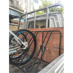 Fiets Cargo Levering Rack Black Carrier 3 Fiets Parking Trailer Trekhaak Voor Auto Hapering 4 Fiets