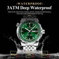 VVS Luxe Montre Homme Affaires Quartz Charm Date Lumineux Étanche Alliage Acier Inoxydable 43mm 22mm OEM ODM Low MOQ