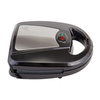Machine à sandwich électrique compacte à double face, antiadhésive, à chauffage rapide, facile à nettoyer, à toucher froid, pour le petit-déjeuner, pour la maison et la cuisine