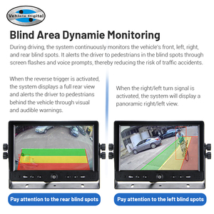 9 inch 2/4/6CH ai BSD Hệ thống <span class=keywords><strong>camera</strong></span> 9-inch AHD Monitor <span class=keywords><strong>Kit</strong></span> BSD không dây đảo ngược <span class=keywords><strong>Camera</strong></span> giám sát Hệ thống <span class=keywords><strong>Kit</strong></span> - Product Image 6