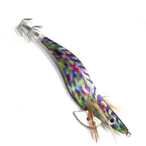 Vendita calda! Amo da pesca luminoso commerciale in plastica morbida Squid Jig Octopus seppie Fishing Lure