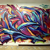 Pintura en aerosol de grafiti con acabado mate de salida de fábrica para obras artísticas con bajo brillo y color rico