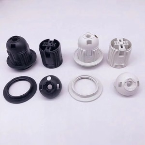 Ruyi E27 Black Bakelite Self-locking Full-Thread Screw Base Lamp Holder <strong>Socket</strong> 250V 4A Indoor <strong>Lighting</strong> - Product Image 4