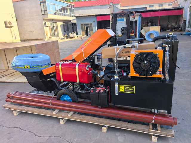 Concrete Pump Mini Diesel Concrete Delivery Pump Price Engineering & Construction Machinery
