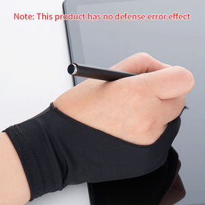 Gants antidérapants à deux doigts Dongfanghong pour <span class=keywords><strong>dessin</strong></span>, art numérique, <span class=keywords><strong>tablette</strong></span> graphique personnalisée, doublure en nylon, gants de sécurité anti-bavures - Product Image 6