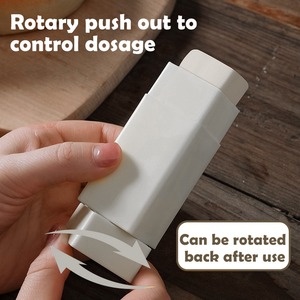 Portable Butter <b>Storage</b> <b>Box</b> Solid Butter Stick Spreader Rotary Applicator Kitchen Baking <b>Tools</b> Plastic Butter Holder - Product Image 2