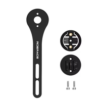 RIDERACE dudukan komputer sepeda, dudukan Speedometer sepeda untuk Garmin Edge Series GOPRO Road Bike GPS Stopwatch