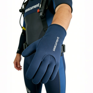 Seacurrent Diving Gloves 3Mm Neoprene Non <b>Slip</b> Short Sleeve For Diving Water Sports - Product Image 1