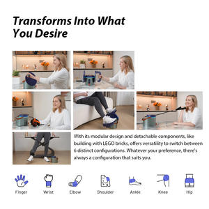 Accionamiento magnético <span class=keywords><strong>Mini</strong></span> suelo sentado bicicletas de ejercicio ciclo portátil Pedal ejercitador - Product Image 4