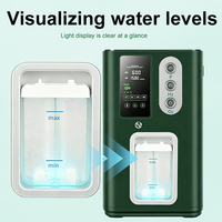 Generator Air Hidrogen 3000ml Mesin Inhalasi Hidrogen Mode Pulsa 2x Aliran Gas untuk Penggunaan di Rumah, Klinik, Spa, Salon