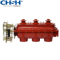 Interruptor de ruptura de carga lleno de gas SF6 de alto voltaje Interruptor trifásico 13.8KV 24kv 630A 1250A LBS
