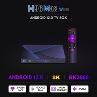 Boîtier TV intelligent IOT-Internet Android 8k prenant en charge TF 2.4g 5g Wifi double Android 12 Boîtier TV Regarder des chaînes OTT Boîtier TV Android