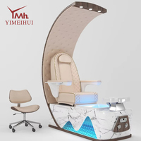 Fauteuil de pédicure haut de gamme pour soins des pieds et massage, chaise de salon de beauté, fournitures de pédicure pour spa