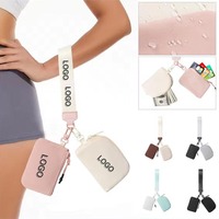 Monedero de Nylon Impermeable Personalizado, Mini Bolsa de Moda para Monedas y Tarjetas Bancarias, Bolso de Mano Portátil para Mujer, Uso Diario