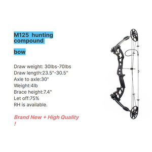 M125 <span class=keywords><strong>Arc</strong></span> <span class=keywords><strong>à</strong></span> <span class=keywords><strong>poulie</strong></span> réglable 30-70lbs 320FPS Let-off 75% main droite pour l'entraînement en plein air Tir <span class=keywords><strong>à</strong></span> l'<span class=keywords><strong>arc</strong></span> <span class=keywords><strong>Chasse</strong></span> Tir <span class=keywords><strong>Poulie</strong></span> <span class=keywords><strong>Arc</strong></span> - Product Image 3