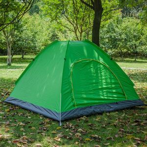 Tente de camping d'été trois saisons personnalisée en usine, une chambre, installation automatique sans effort, pour 3-4 personnes, en polyester rembourré - Product Image 4