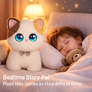 Juguete Interactivo de Peluche con IA para Gatos |   Compañero Emocional y Tutor de Aprendizaje en Más de 40 Idiomas para Niños Unisex de 5 Años en Adelante - Product Image 6