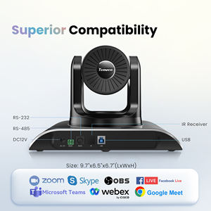 Caméras PTZ VHD MAX <span class=keywords><strong>Série</strong></span> 4K UltraHD, diffusion, suivi automatique, vidéoconférence, diffusion <span class=keywords><strong>en</strong></span> direct, caméra PTZ - Product Image 2