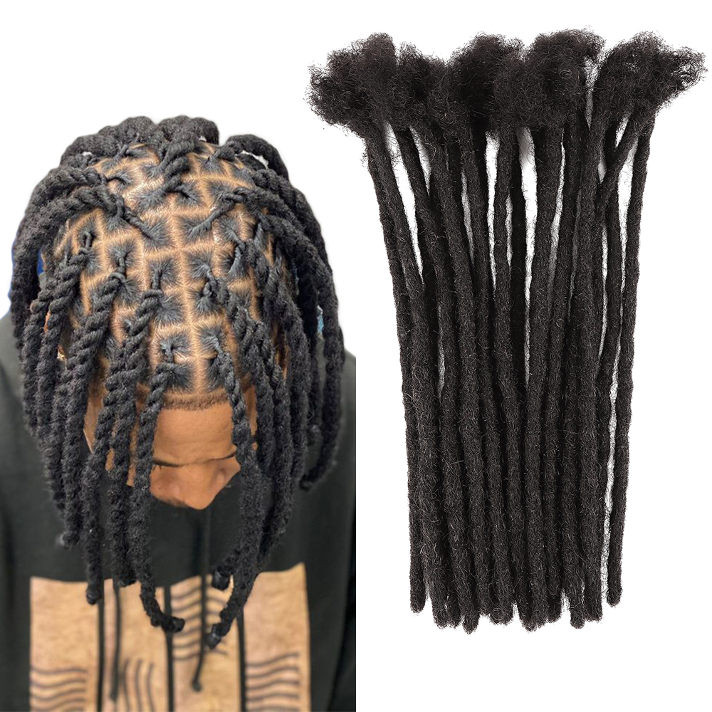 vast Dreadlocks Cheap Price Natural Black |Human Hair Dreadlock Extensions| Locs Bundles Handmade Human Hair Dreads - Image 1