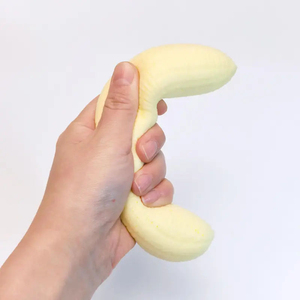 En stock aux États-Unis, Lot de 3 pièces Kawaii, Jouet sensoriel anti-stress à presser, à remontée lente, en forme de banane, texture Mochi Crème, Nouveauté promotionnelle - Product Image 3