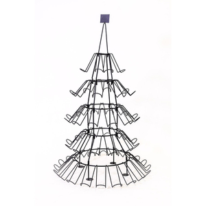 <span class=keywords><strong>Portabottiglie</strong></span> Natalizio in Metallo Ecologico a Forma <span class=keywords><strong>di</strong></span> Albero per Casa, Hotel, Bar, Logo Personalizzato, Basso MOQ, Consegna Rapida, Vendita all'Ingrosso - Product Image 4