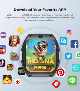 Mô Hình X 4G Android Quad <span class=keywords><strong>Core</strong></span> Dual Máy Ảnh Video Trò Chuyện Nhận Dạng Khuôn Mặt GPS Sim Thẻ Không Dây Wifi Internet Bluetooth Thông Minh Đồng Hồ - Product Image 5