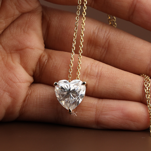 สร้อยคอเครื่องประดับดีไซน์เนอร์สุดหรูสำหรับผู้หญิง ทอง 10K 14K 18K เงิน พร้อมเพชรเพาะเลี้ยงคุณภาพพรีเมียม ของขวัญแฟชั่น - Product Image 4