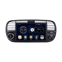 Reproductor Multimedia de DVD para Automóvil con Android 13, Apto para FIAT500, Carplay Inalámbrico, Android Auto, Navegación GPS, Radio para Automóvil, DSP, WIFI