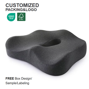 Không trượt chỉnh hình mông đệm trung bình công ty ghế văn phòng ngồi Gối Giảm Đau chống decubitus Bộ nhớ bọt xe Ghế đệm - Product Image 1