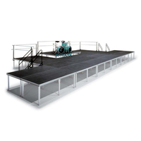 Tkmark — plate-forme de scène à support mobile et ajustable, tout Terrain, résistante aux intempéries, anti-dérapantes, modulaire, Portable