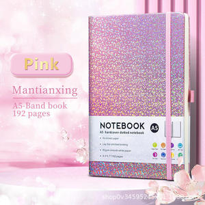 Tùy chỉnh in A5 PU notepad ban nhạc đàn hồi máy tính xách tay với chủ bút chương trình nghị sự Nhật ký da Tạp Chí in ấn trang đồ dùng học tập - Product Image 2