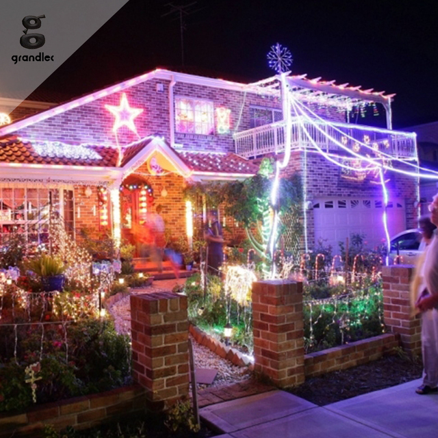 Soft Side Glow RGB Color LED Neon Rope Plastic 5mm Diameter Decorative Strip Light Dimmable Available