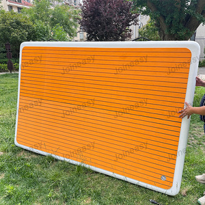 Phao nổi <span class=keywords><strong>PVC</strong></span> may ghép tùy chỉnh, thả xuống nước, dạng thảm nổi, đang bán - Product Image 1