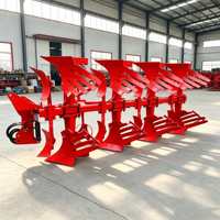 Arado Reversible de Tres Pliegues Pioneer 3 para Tractor, de Bajo Consumo, con Control Hidráulico para Maquinaria Agrícola de Labranza Eficiente
