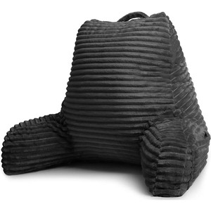 <span class=keywords><strong>Coussin</strong></span> de lecture et de soutien dorsal pour lit, canapé et dossier de fauteuil, grand format, avec accoudoirs, housse amovible, en mousse à mémoire de forme déchiquetée, thérapeutique - Product Image 4