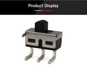 SS-12E09 ג 'ילו 4 דרך <span class=keywords><strong>3</strong></span> clubfoot 10 ס "מ אלקטרוני על <span class=keywords><strong>3</strong></span> פין מאוורר פין שקופיות מתג t85 24v 2a cccc ים - Product Image 3