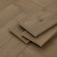 Suelos de roble al por mayor, estilo espiga de tablones anchos, tablas de madera de gran formato para oficina
