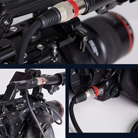 Câble audio micro blindé XLR mâle 3 broches vers XLR femelle de 5 m avec gaine en PVC pour connecter microphones et équipement de studio