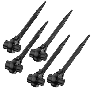 Đôi spud đuôi giàn giáo <span class=keywords><strong>Ratchet</strong></span> cờ lê dụng cụ cầm tay cờ lê và podger cần thiết cho công việc xây dựng và sửa chữa - Product Image 1