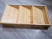 Présentoir à épices en bois de bambou, Design Simple et Unique, 3 niveaux, livraison gratuite