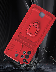 Accesorios para teléfonos inteligentes para Samsung Galaxy A55 A35 A25 A15 A05 PC TPU Amor Case con Kickstand Camera Protection Back Cover - Product Image 4