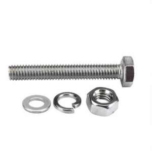 FHL7862 304 Tornillos hexagonales de acero inoxidable/GB5783 Pernos y tuercas Juego de combinación de almohadillas de resorte plano M14 - Product Image 1