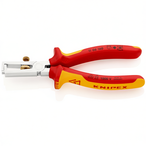 Alicates pelacables Knipex 1000 V con aislamiento, fabricados en Alemania - Product Image 1