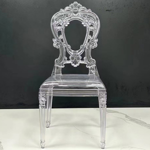 Chaises de banquet modernes en plastique PP blanc durable, prix d'usine, vente chaude, pour hôtel, mariage, salle à manger, appartement, parc, meubles d'extérieur - Product Image 4