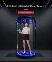 Vente Flash : Kiosque d'affichage holographique numérique haute luminosité 21,5 pouces avec terminal interactif vocal IA RK3588 4G 64G
